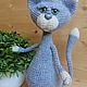Кот вязаный крючком. Амигуруми куклы и игрушки. Фарвазетдинова Ольга OlgaCrochetToys. Ярмарка Мастеров.  Фото №6