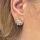 Винтаж: Sterling. Винтовые клипсы с марказитами. Артикул: ShE. Серьги винтажные. Шанталь. Ярмарка Мастеров.  Фото №7