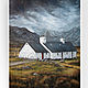 Картина пейзаж Шотландия, картина с домом - маслом на холсте, Картины, Челябинск,  Фото №1