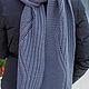 The scarf is original grey. Scarves. lfrisa. My Livemaster. Фото №5
