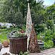 Декор- конус из ротанга, Скульптуры, Москва,  Фото №1