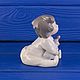 Заказать Винтаж: Винтажная статуэтка малыша с бутылочкой в руках от Nao. Farfor Сlub. Ярмарка Мастеров. . Статуэтки винтажные Фото №3