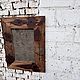 Фоторамка лофт. Фоторамки. Магазин старых досок Greyboard (greyboard). Ярмарка Мастеров.  Фото №15