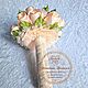 Bridal bouquet ' Diana '(peach). Wedding bouquets. marrybuket. Online shopping on My Livemaster.  Фото №2
