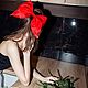 Бант RED (M-size). Заколки. SODREAM. Ярмарка Мастеров.  Фото №5
