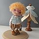 Кукла ручной работы мальчик Жук. Игрушки. Куклы, аксессуары ручной работы. Ярмарка Мастеров.  Фото №7