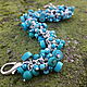 Turquoise bracelet ART.10432. Bead bracelet. HANDMADE MELNIKOVA OLGA. Online shopping on My Livemaster.  Фото №2