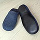 Felted Slippers for men. Slippers. Saenko Natalya. Online shopping on My Livemaster.  Фото №2