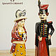 Toy-sculpture from wood hussars and the lady with the dog, Souvenirs3, Rostov,  Фото №1