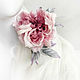 Brooch made of silk ' Natalie', Brooches, Rostov-on-Don,  Фото №1