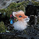 Brooch 'the Most cunning Fox by the name Lukus', Brooch-clip, Furnaces,  Фото №1