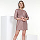 Платье женское мини. Платья. Butik-ivetta: ткани и женская одежда. Интернет-магазин Ярмарка Мастеров.  Фото №2