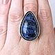 Sodalite Ring. Rings. Stones Gems from Siberia. Online shopping on My Livemaster.  Фото №2