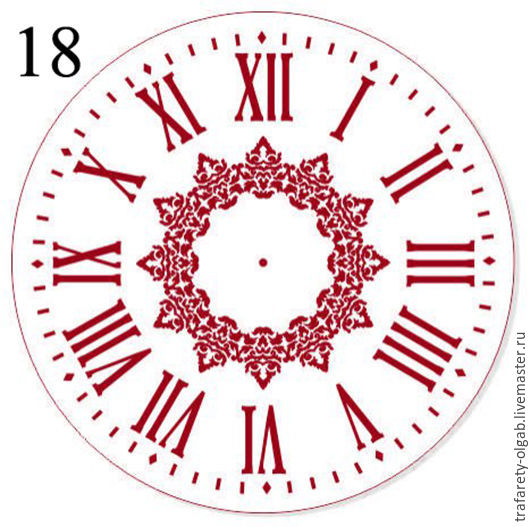 Трафареты Для Часов Декупаж Трафареты Для Часов Декупаж