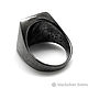 Кольцо из серебра Falkirk WHR39-48. Кольца. Blacksilver. Ярмарка Мастеров.  Фото №4
