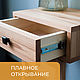 Тумба прикроватная Zolo из натурального дерева - массив тигрового бука. Тумбы. Woodog. Ярмарка Мастеров.  Фото №5