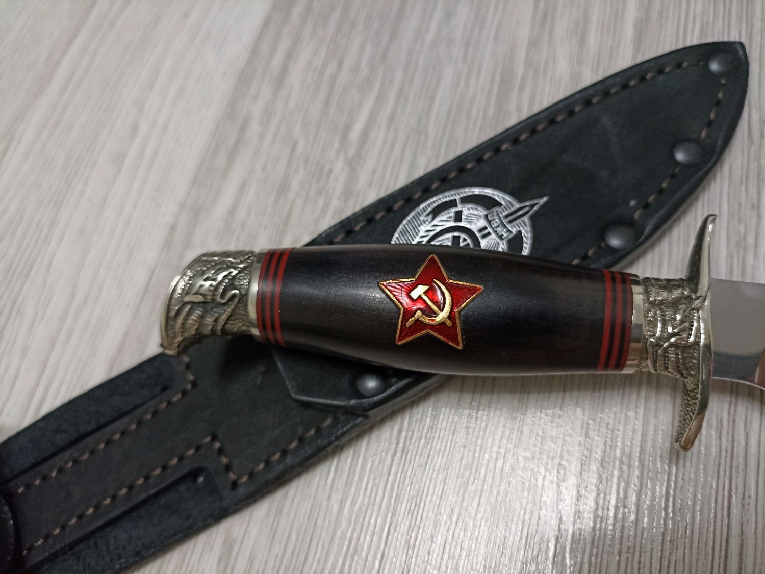 Финка НКВД кованая со звездой в интернет-магазине на Ярмарке Мастеров ...