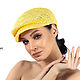 Женская желтая летняя кепка “Крис», Кепки, Санкт-Петербург,  Фото №1