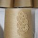 Order Summer yarn spools colored polyester-staple-light beige. Ekostil. Livemaster. . Yarn Фото №3