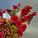 Букет из стабилизированных цветов и сухоцветоа. Букеты. AVE FLOWERS. Ярмарка Мастеров.  Фото №4