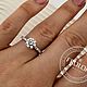 Золотое кольцо с бриллиантами 1.3 карата. Кольцо помолвочное. FROLOF JEWELRY. Ярмарка Мастеров.  Фото №11