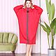 Заказать  Red Neopren. Lera Samaryanova (moda-xxl-ru). Ярмарка Мастеров. . Платья Фото №3