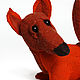 Toy, gift to a friend-friend-friends, Fox Exupery. Stuffed Toys. izergil. My Livemaster. Фото №6
