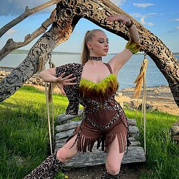 Одежда ручной работы. Ярмарка Мастеров - ручная работа Костюм Амазонки. Handmade.