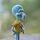 Squidward. Felted Toy. SvetlanaToys. Online shopping on My Livemaster.  Фото №2