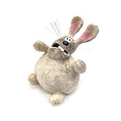 Куклы и игрушки handmade. Livemaster - original item felt toy: Hare Stepan. Handmade.