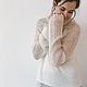 Паутинка из кид мохера на шелке. Свитеры. MY FLOWER KNITTING. Интернет-магазин Ярмарка Мастеров.  Фото №2