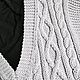 Женский жилет ручной работы. Жилеты. knitting.mvo. Ярмарка Мастеров.  Фото №4