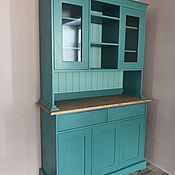 Для дома и интерьера handmade. Livemaster - original item Kitchen furniture:Sideboard made of solid dark green. Handmade.
