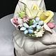 Винтаж: СТАТУЭТКА. MARCOLIN. КАПОДИМОНТЕ. CAPODIMONTE. ИТАЛИЯ. ФАРФОР. Статуэтки винтажные. AntiqueUK. Ярмарка Мастеров.  Фото №5